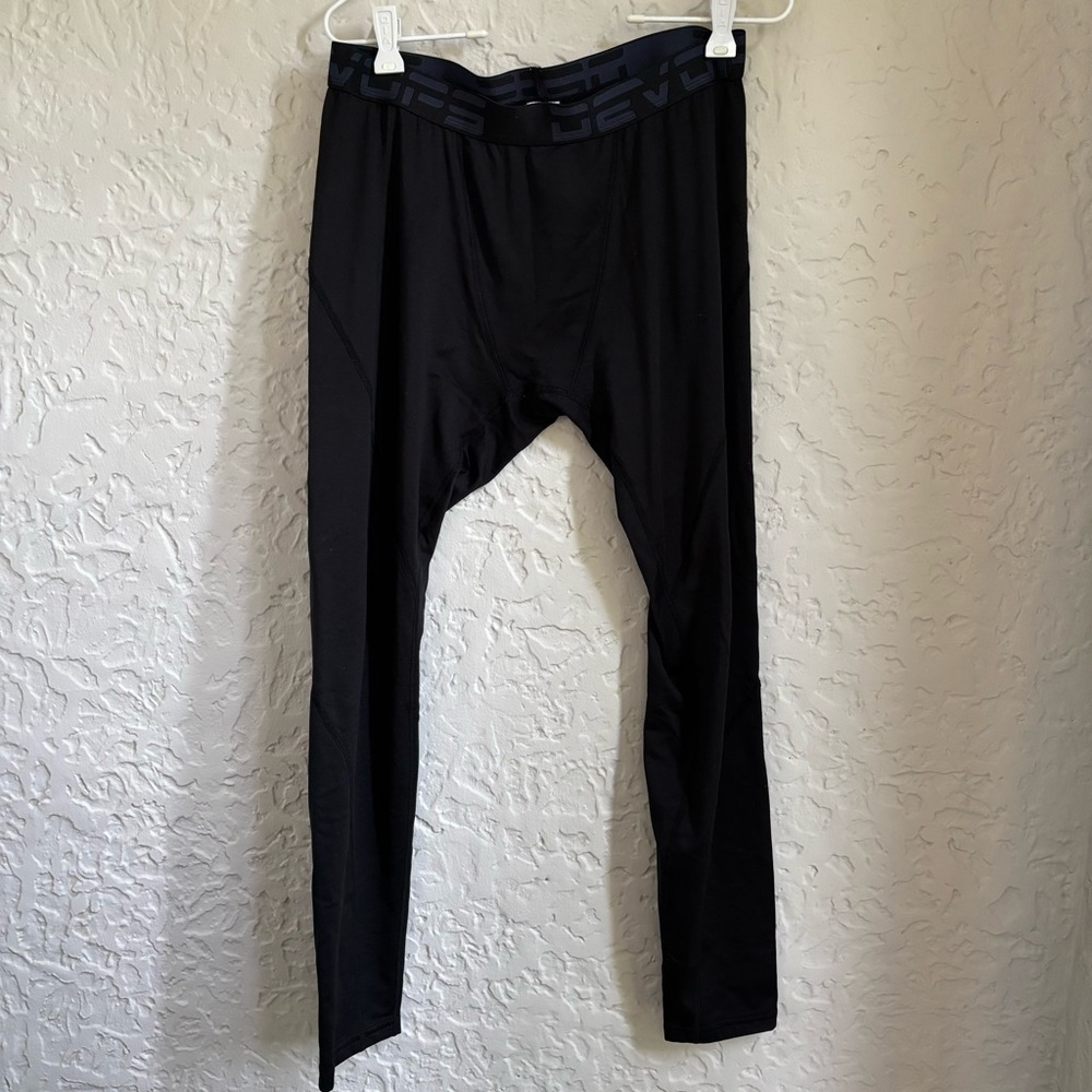 Devops Men's Black Athletic Legging | Size XL